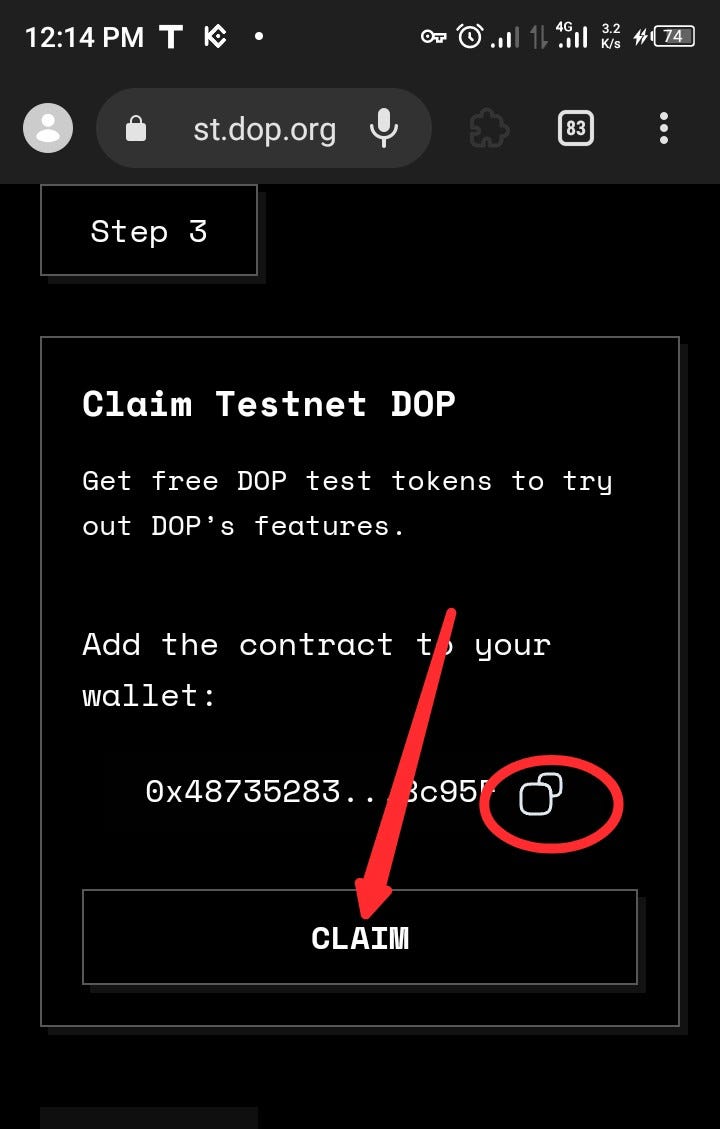 Dop Testnet Guide — Confirmed Airdrop, by Airdrops Spot, Dec, 2023