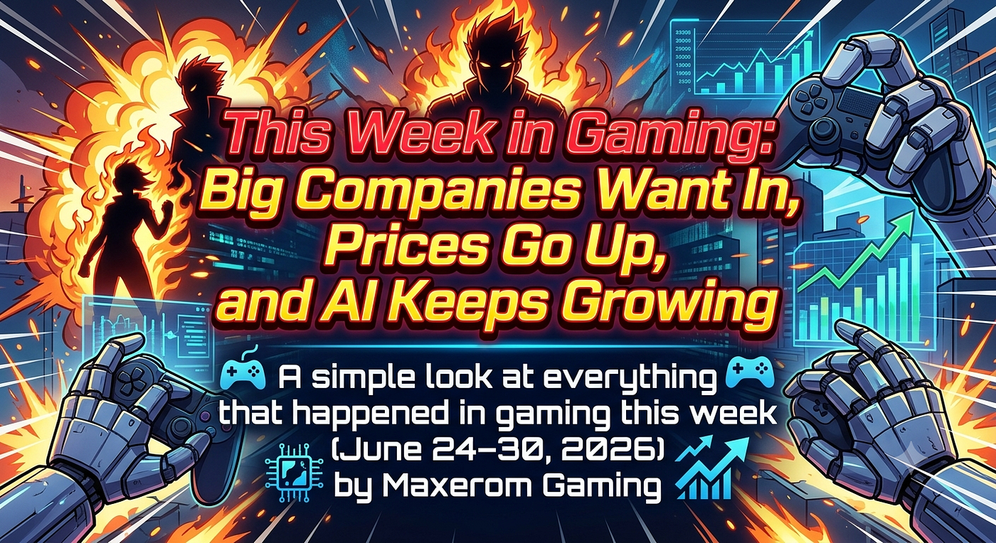 This Week in Gaming: Big Companies Want In, Prices Go Up, and AI Keeps Growing