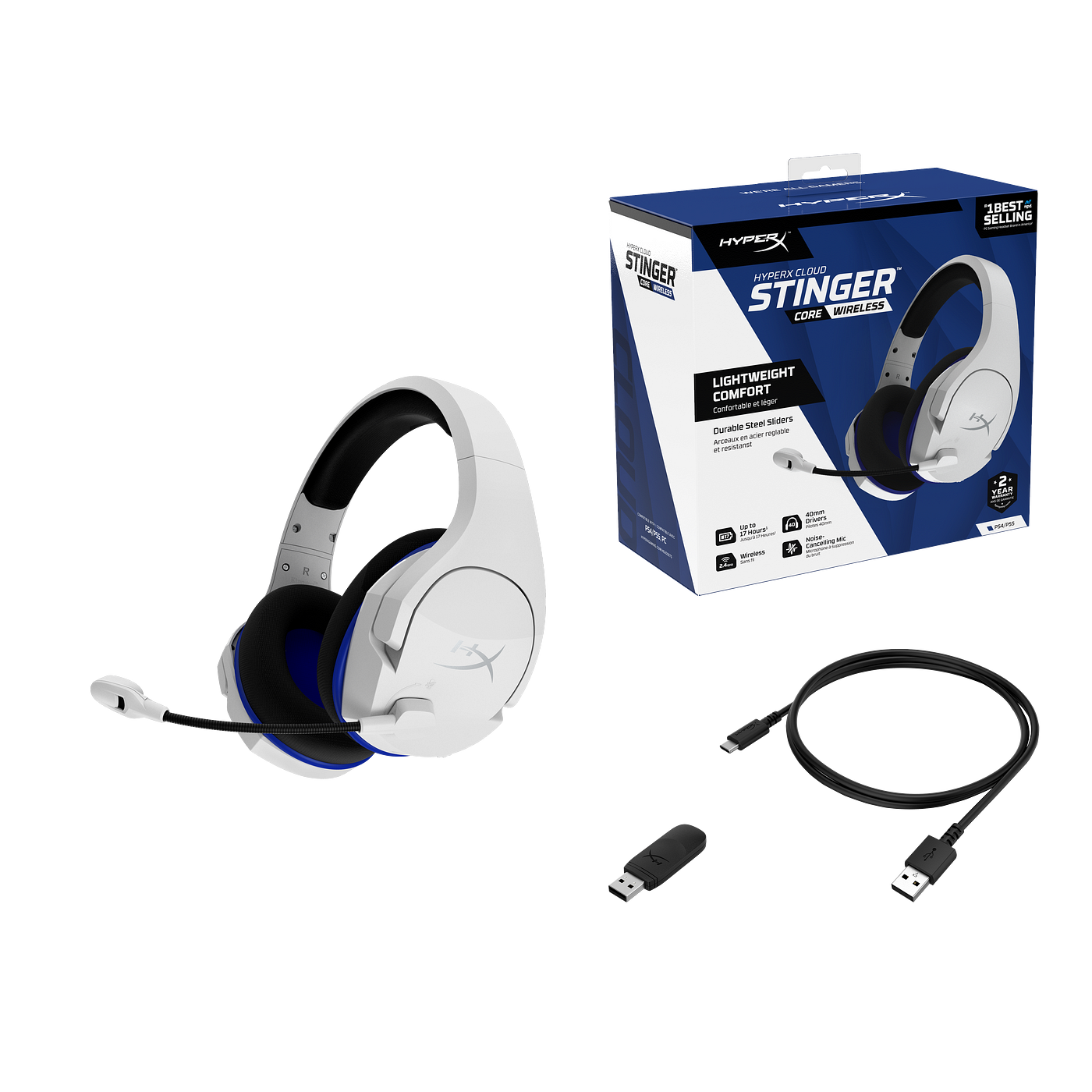 HyperX Launches White Cloud Stinger Core Wireless | Medium