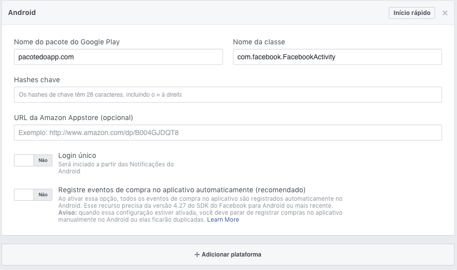 Facebook: Como Entrar Direto > Login Rápido