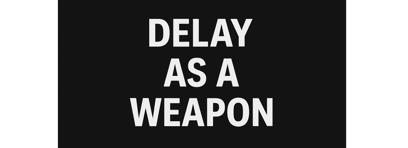 Tomahawk Delays: How Asymmetric War Uses Delay as a Weapon