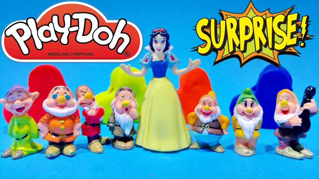 Snow White and the Seven Dwarfs Play Doh Toys | by Dany Glover | Medium