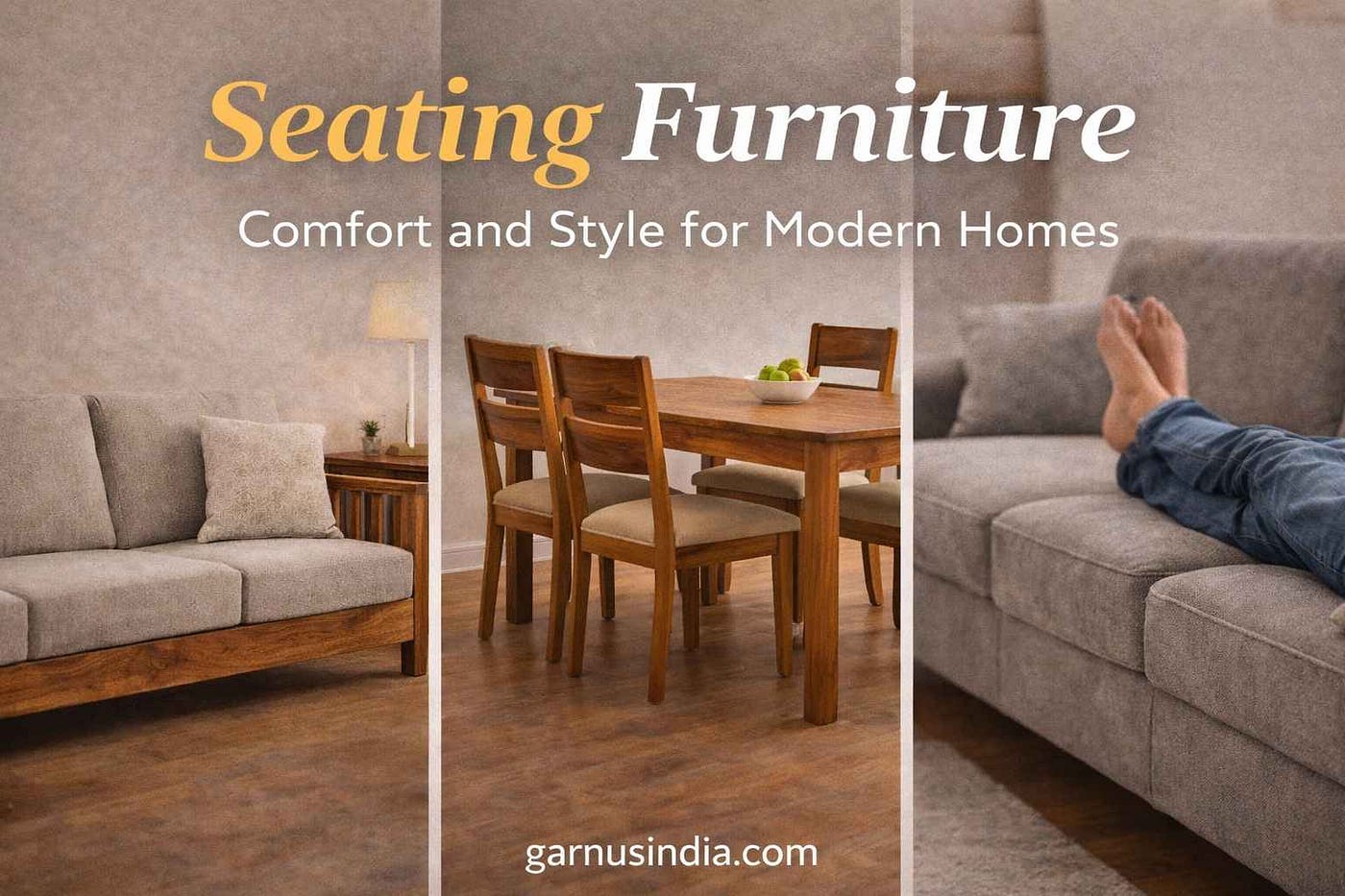 Seating Furniture: The Foundation of Comfort, Style, and Modern Living