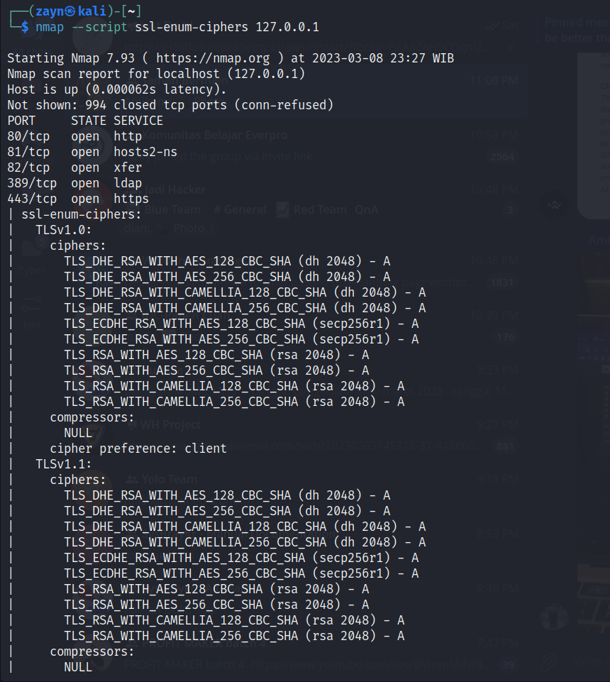 Testing for Weak Cryptography. In this article I will discuss weak