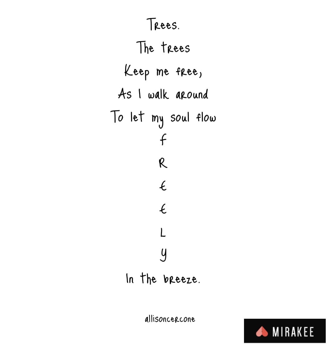 Concrete Poem Ideas