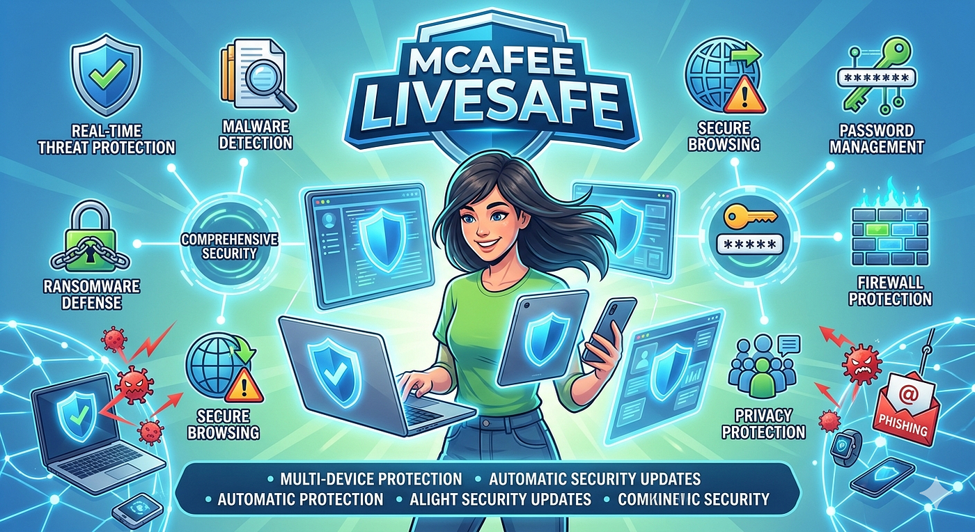 What is McAfee LiveSafe protection?
