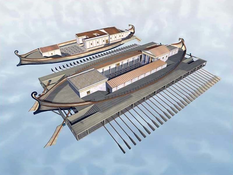 The Pleasure Ships of the Roman Emperor Caligula Were The Yachts of  Antiquity | Short History