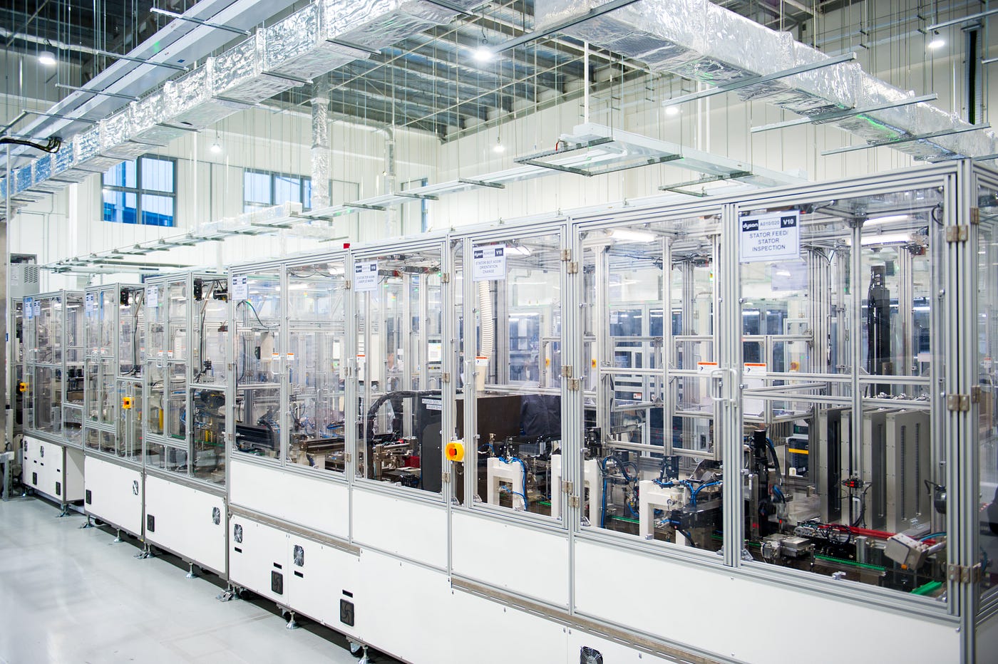 Inside Dyson's automated-motor-manufacturing factory | by Dyson on: | Dyson  | Medium