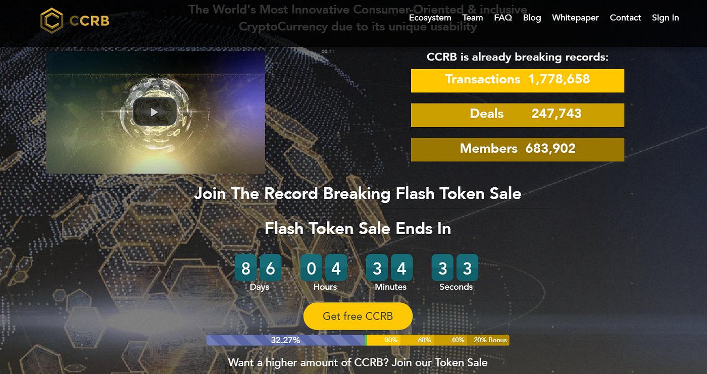 Crypto Carbon (CCRB Airdrop:) ¡Obtén $ 5 para registrarte !