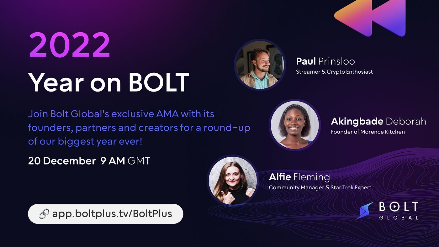 Bolt+: The Platform Empowering Content Creators to Connect, Earn and Build  Communities in 2022 | BoltOS