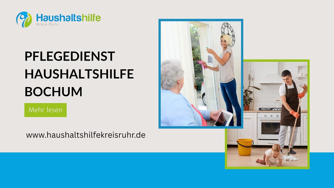 Zuhause bleiben mit Würde — Pflegedienst Haushaltshilfe Bochum macht’s möglich