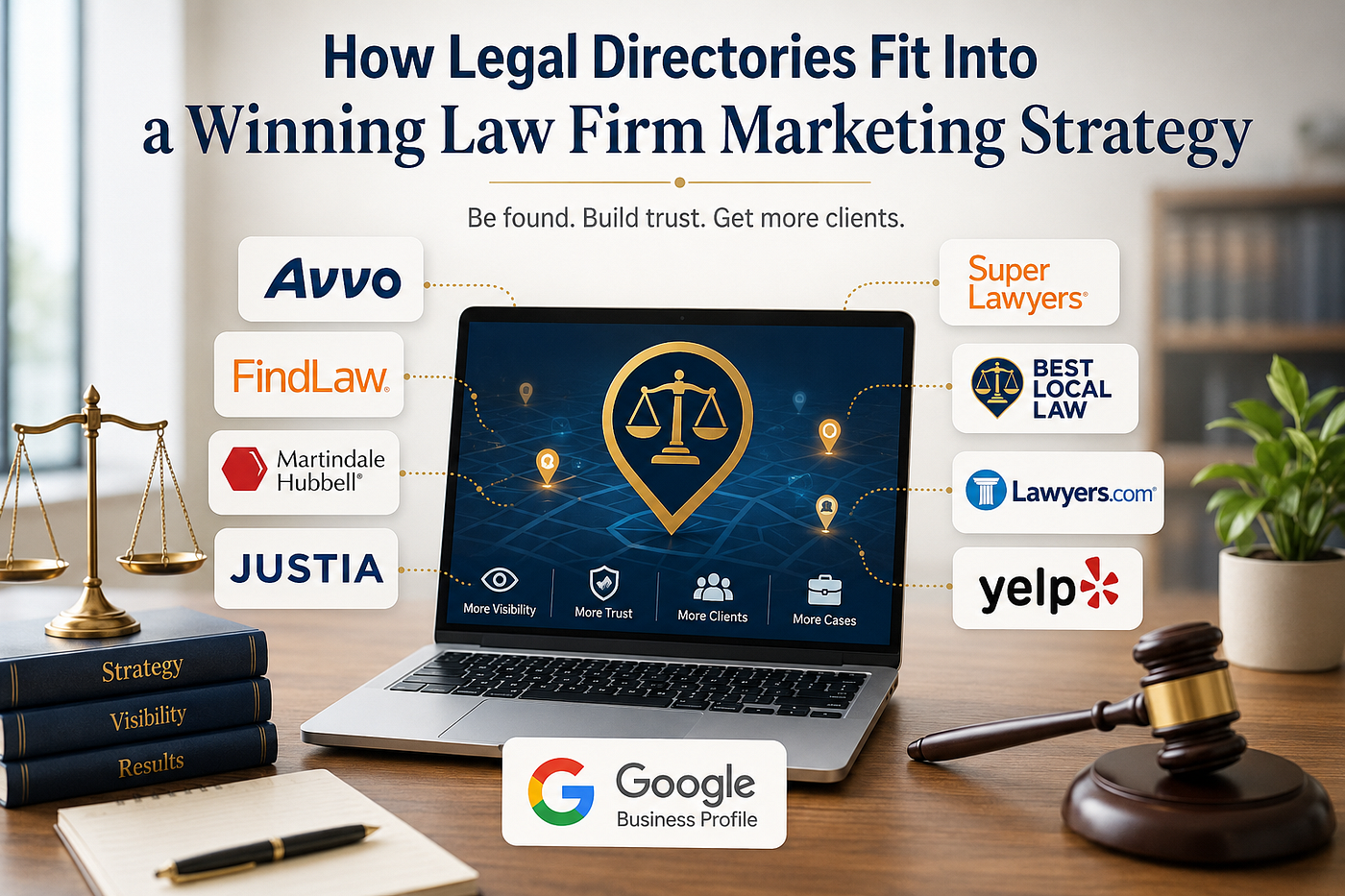 How Legal Directories Fit Into a Winning Law Firm Marketing Strategy