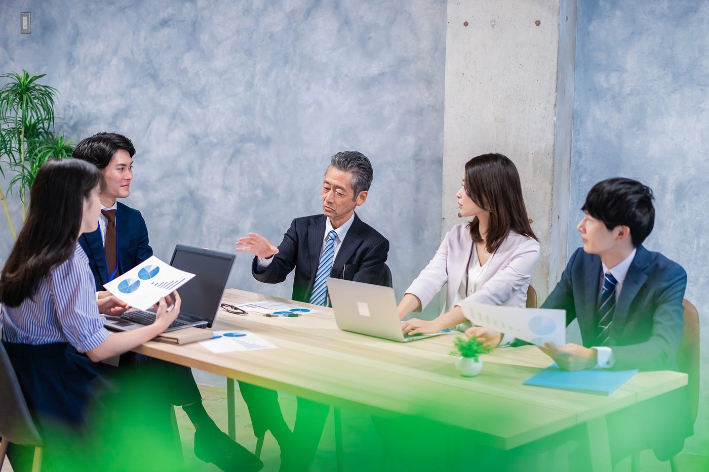 Japanese Business Meeting
