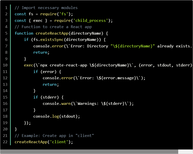 Nodejs Error While Trying To Create React App Using Npx Createreact