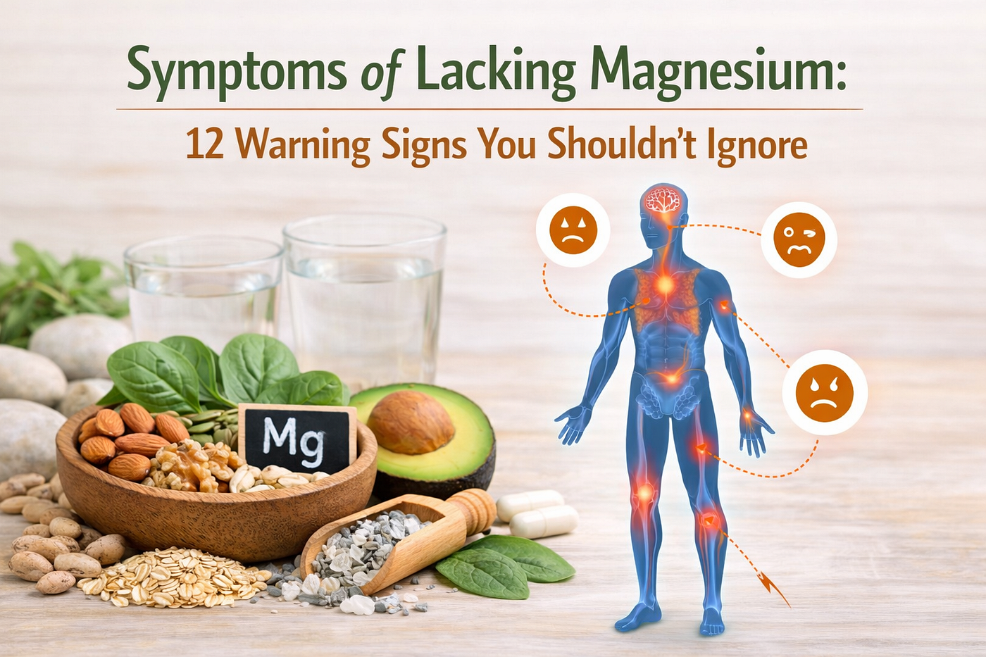 Symptoms of Lacking Magnesium: 12 Warning Signs You Shouldn’t Ignore