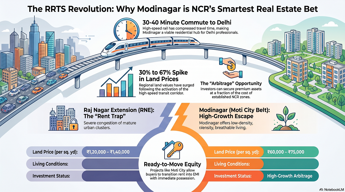 The RRTS Revolution: Why Modinagar Is NCR’s New Real Estate Hotspot