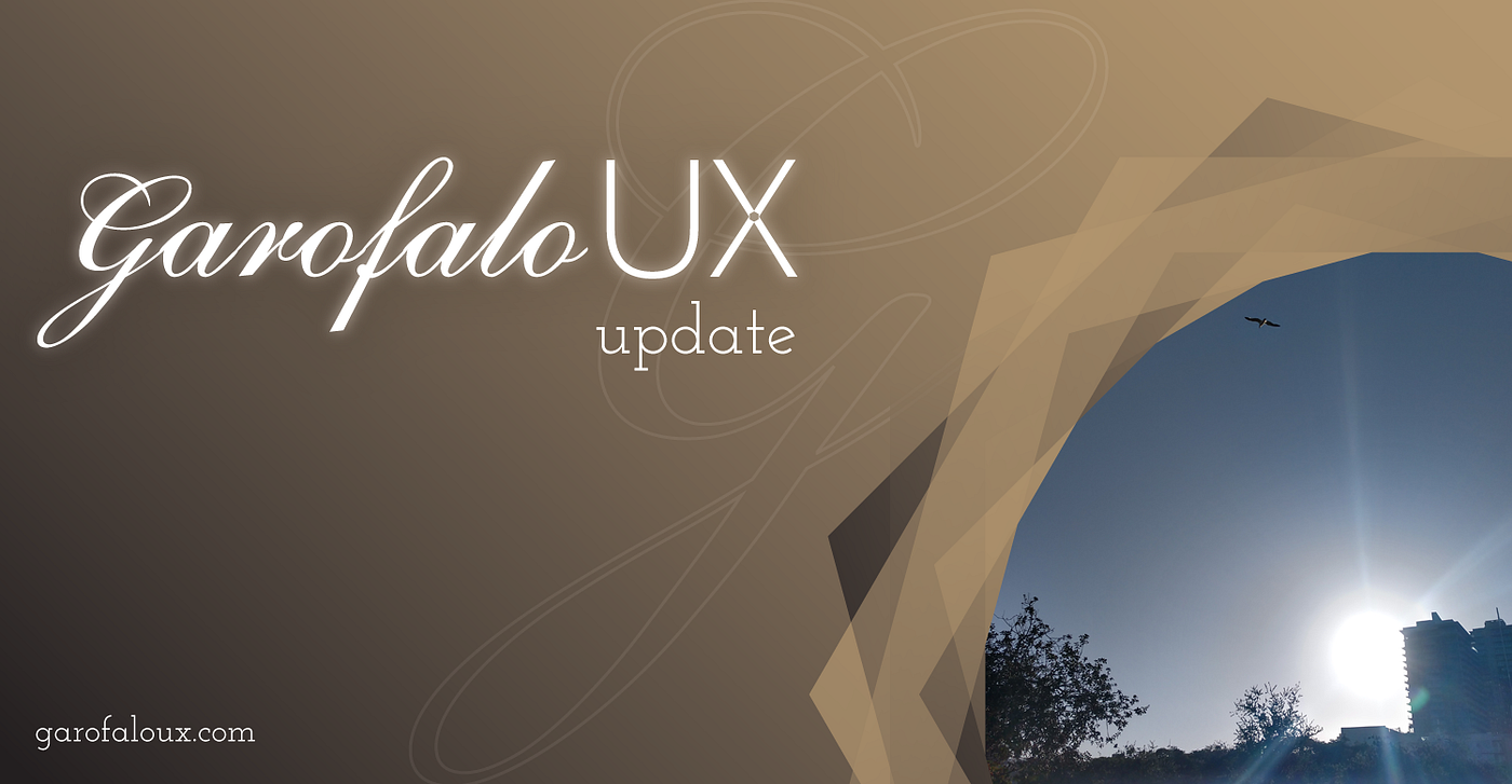 Garofalo UX Update (18-June-2020)