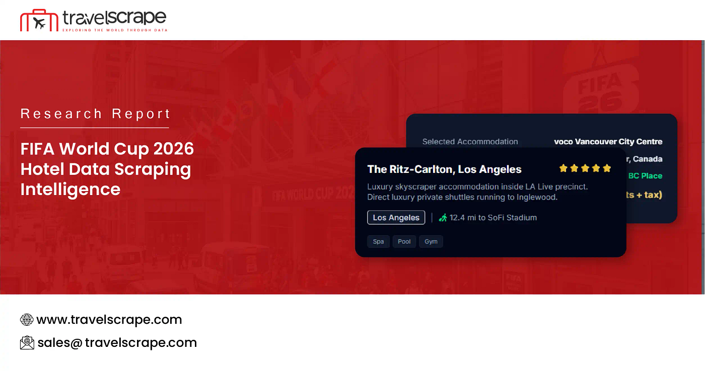 FIFA World Cup 2026 Hotel Data Scraping Intelligence