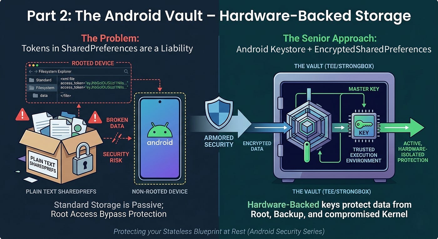 Part 2: The Android Vault — Hardware-Backed Token Storage