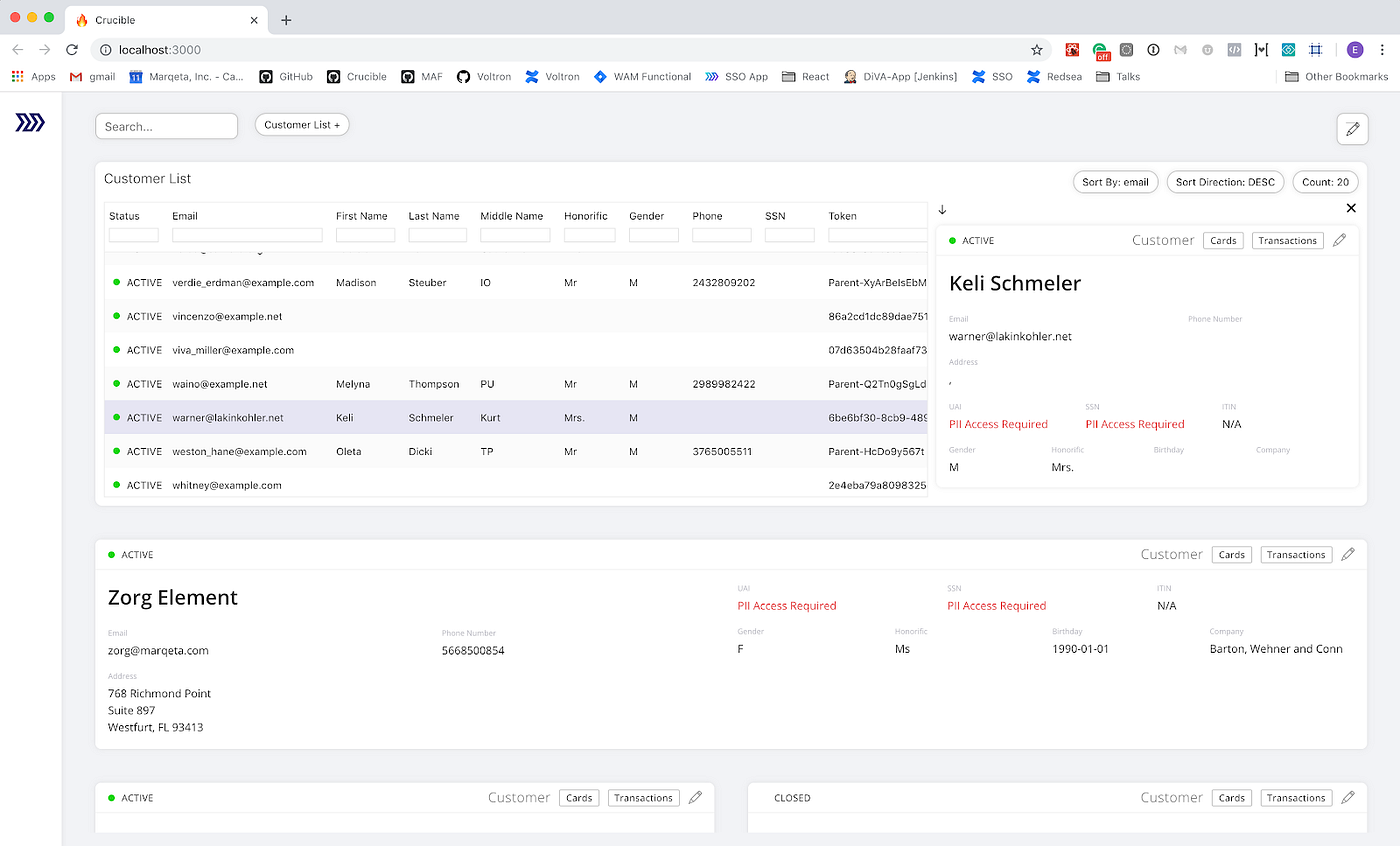 Marqeta Hack Week Q4 2018