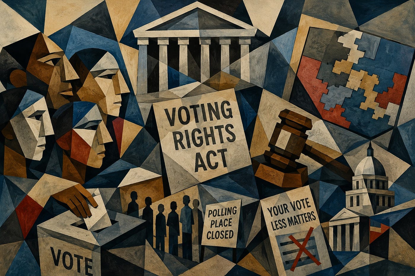 The Supreme Court gutted the Voting Rights Act. White Americans should worry. Credit: Do What Matters