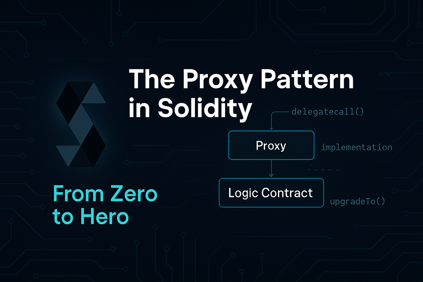 The Proxy Pattern in Solidity: From Zero to Hero — by Jay Makwana | by Jay  Makwana | CoinsBench
