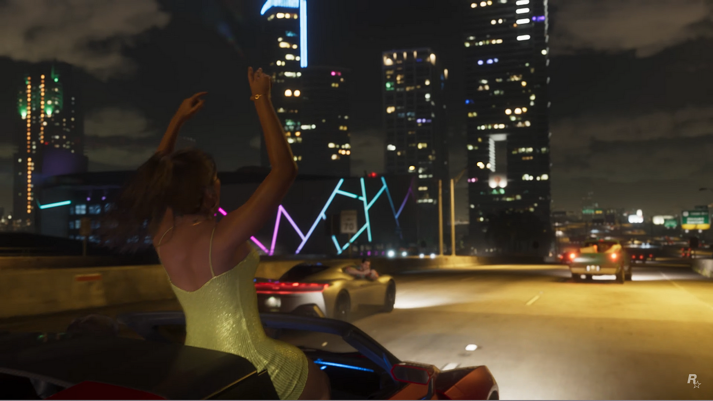 GTA 6 trailer shows a modern Bonnie and Clyde in virtual Miami