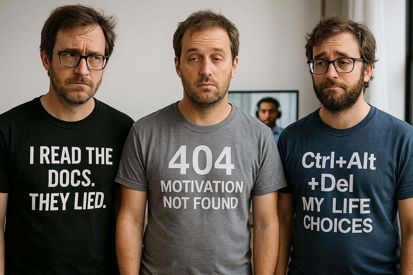 The Code Is Fine. The Shirt Is Worse. | by The Secret Developer