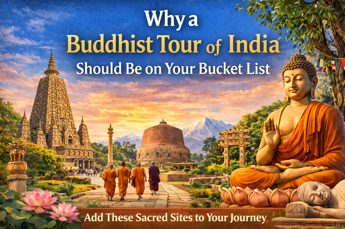 Why a Buddhist Tour of India Should Be on Your Bucket List