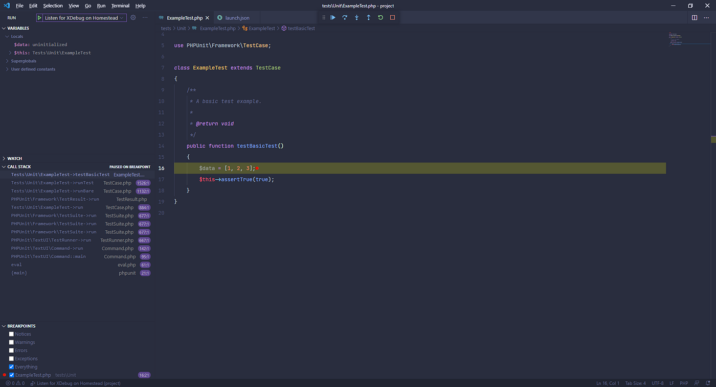 XDebug: Laravel Homestead, PHP 8 & VSCode | by matt tonks | Medium