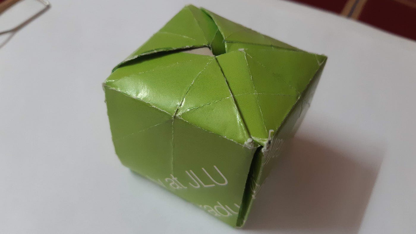 Making an Origami cube box and other things | by Shivani Singh | Medium, image size:1400x788