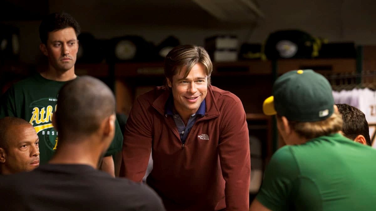 In the movie Moneyball, Billy Beane (Brad Pitt) said Jason Giambi