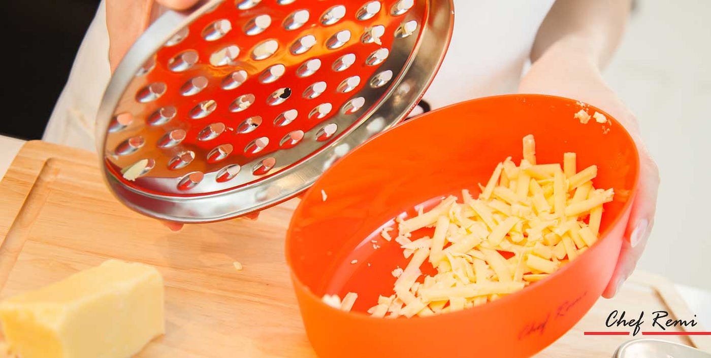 CHEF GRATED CHEESE CONTAINER