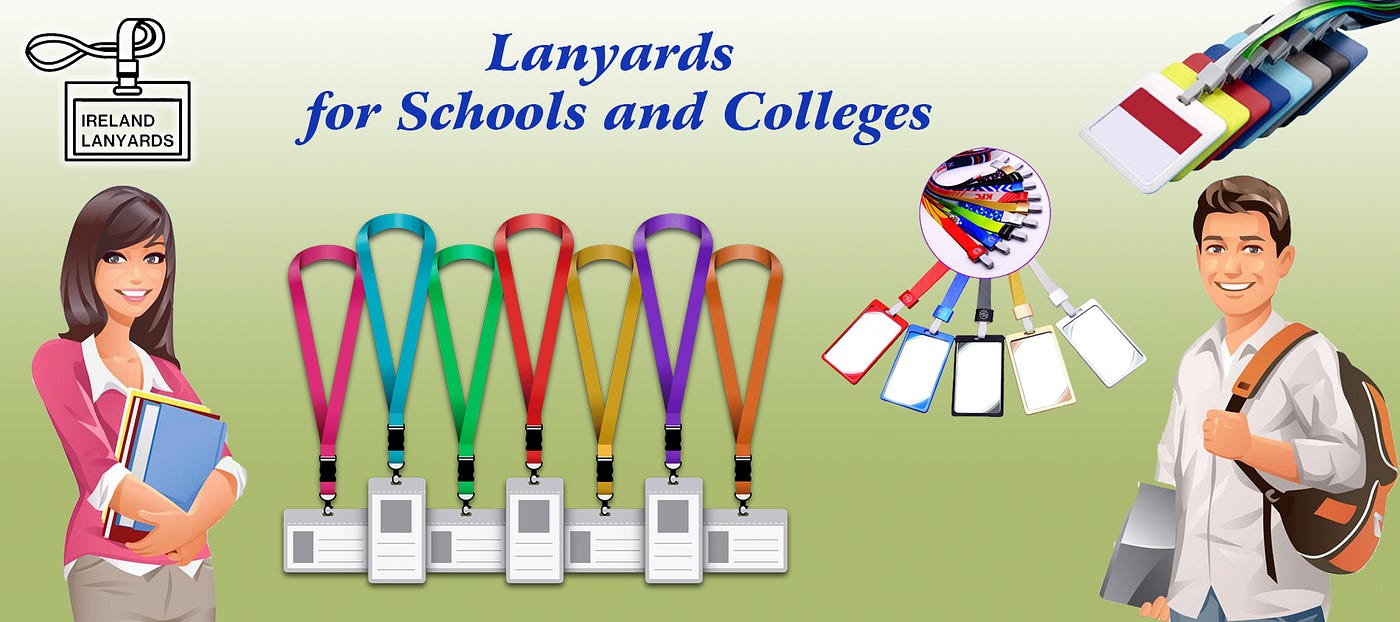 Lanyards for Schools or Colleges. What are lanyards? A lanyard is nothing…  | by Maltawristband | Medium