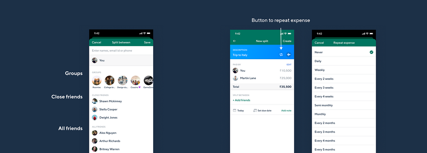 Splitwise: a UX case study. An exercise in simplifying expense