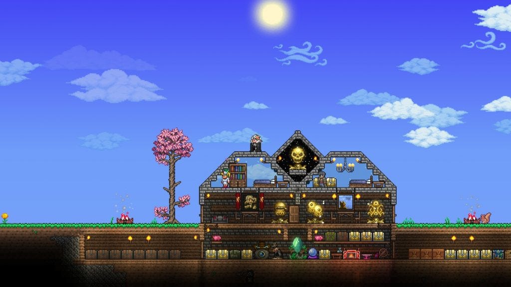 Using seed 5162020 gets you a crimson/corruption world. - Terraria