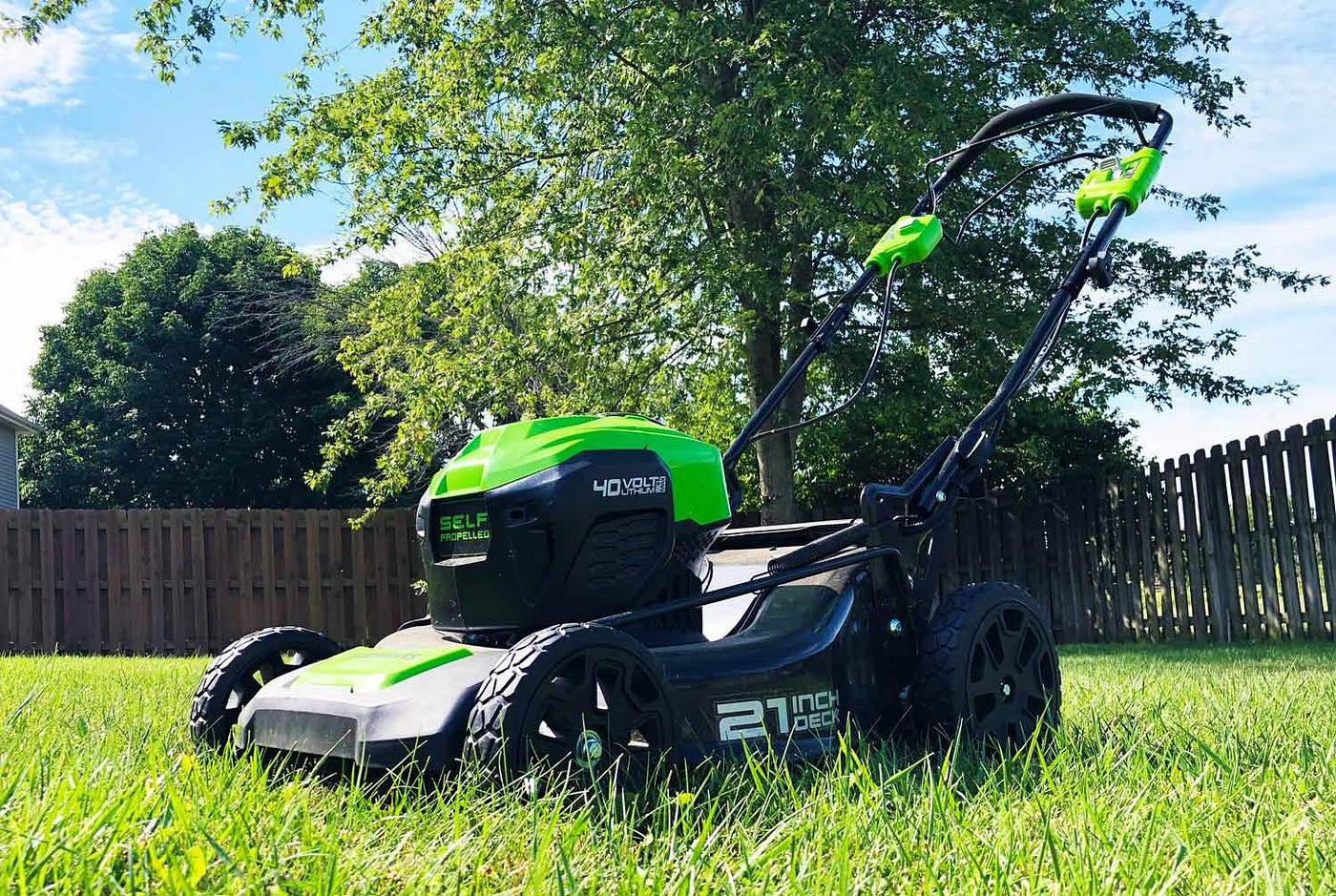 40V 21-Inch Cordless Lawn Mower