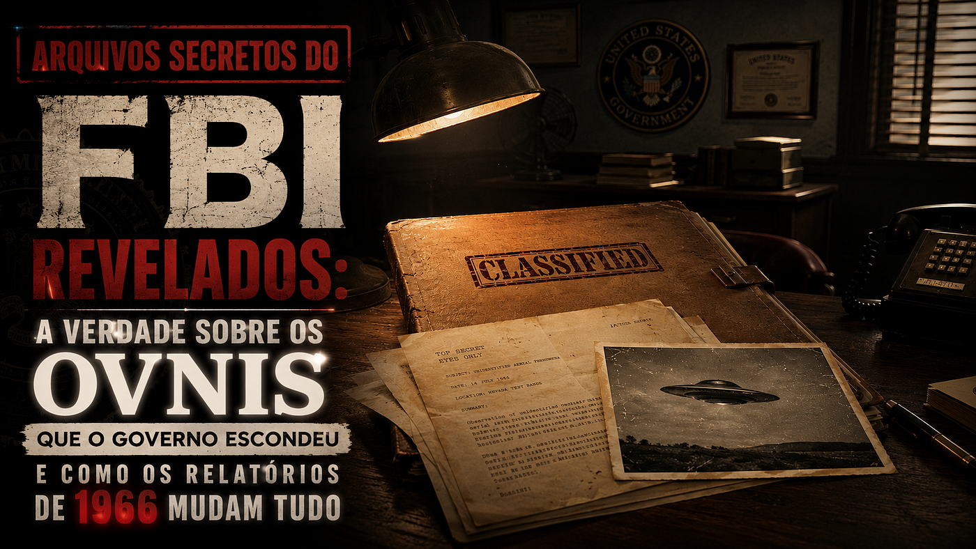Os Arquivos Secretos do FBI Sobre OVNIs Que Ainda Geram Debate 🛸