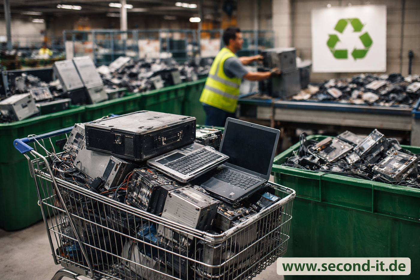 Computer Recycling: Der Guide für Unternehmen zu Sicherheit & Umwelt