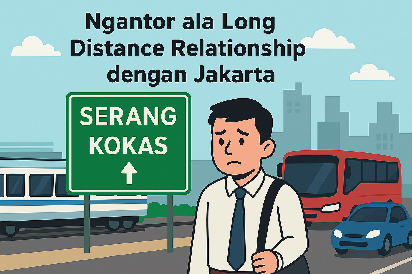 Ngantor ala Long Distance Relationship dengan Jakarta