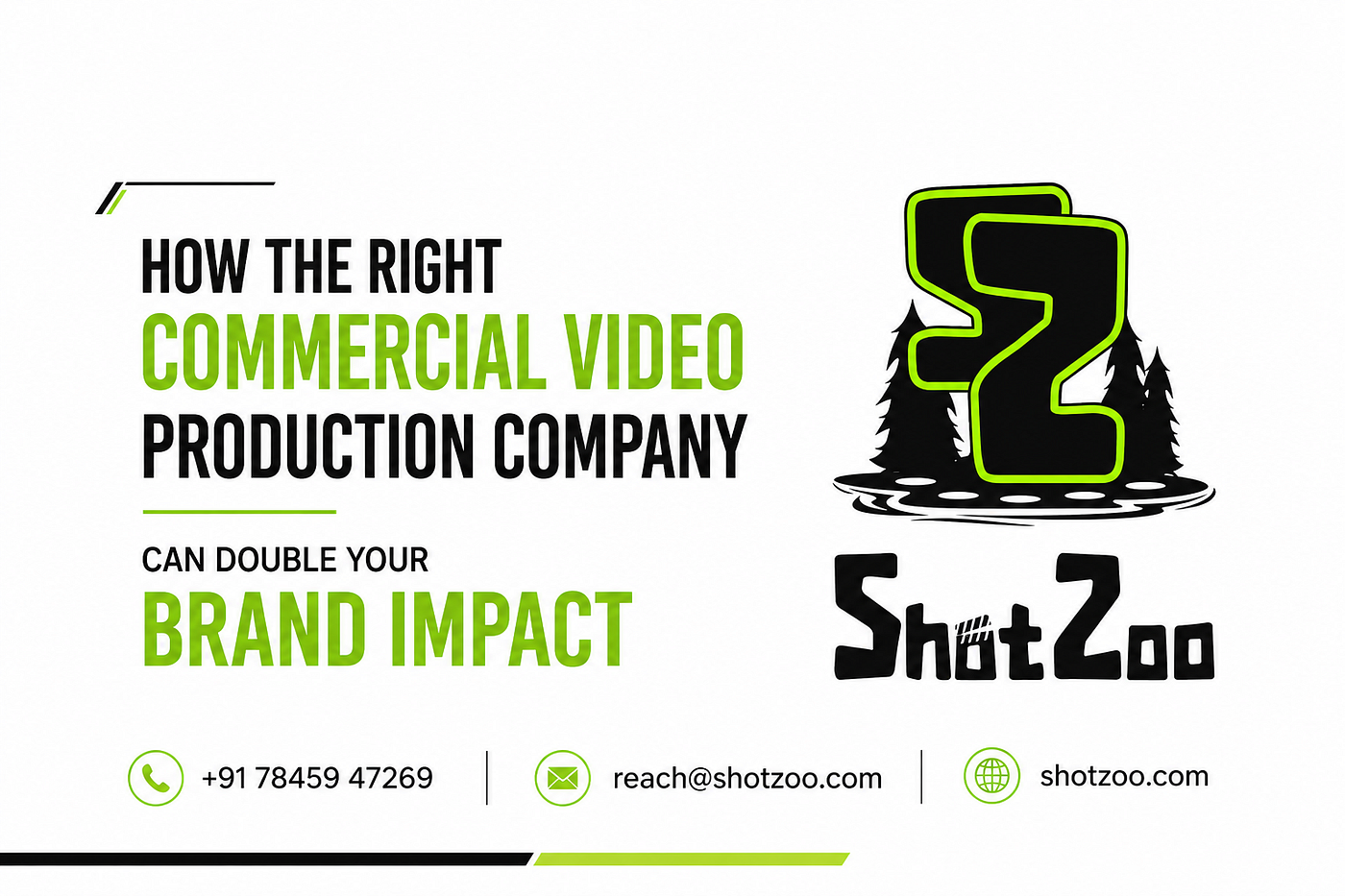 How the Right Commercial Video Production Company Can Double Your Brand Impact