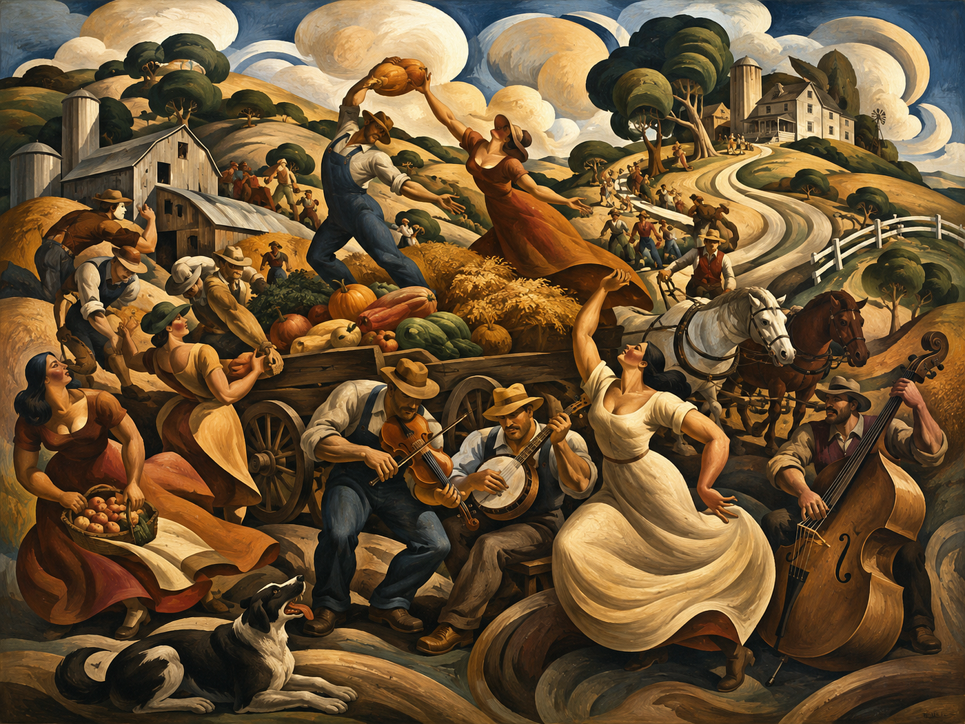 Episode 73: Thomas Hart Benton, or How to Paint America Like It Just Drank Three Cups of Coffee and…