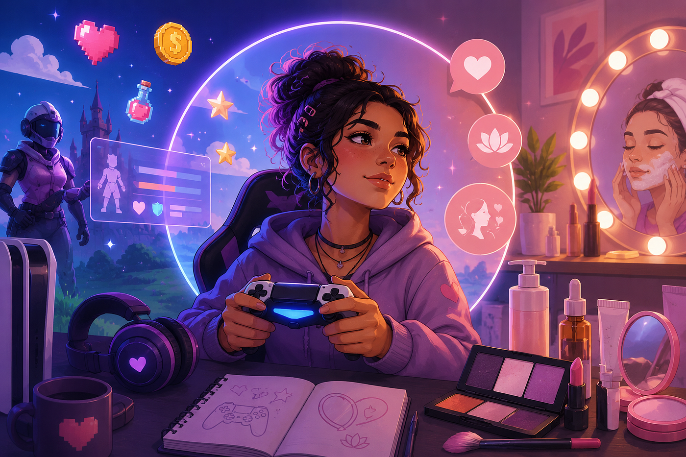 Beleza e saúde nos jogos: como os videogames viraram espaço de representatividade