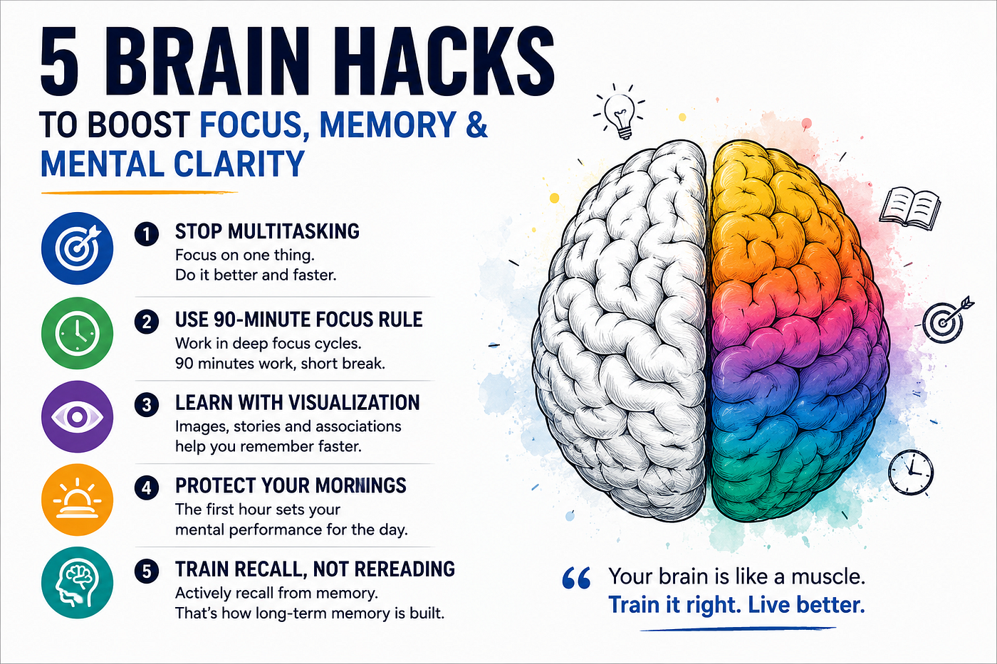 Most people try to improve their productivity by working harder.