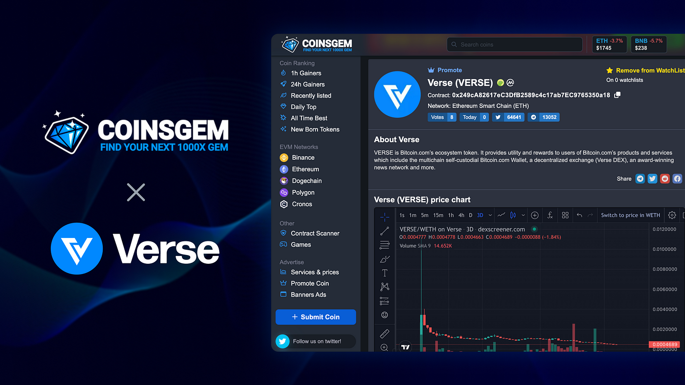 Bitcoin.com Verse partnership/integration overview #6 | by Bitcoin.com |  Bitcoin.com