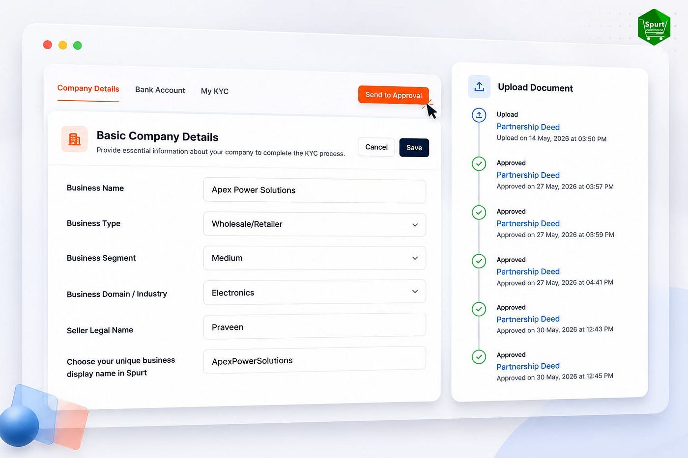 How Spurtcommerce Simplifies Vendor Onboarding for Modern Marketplaces
