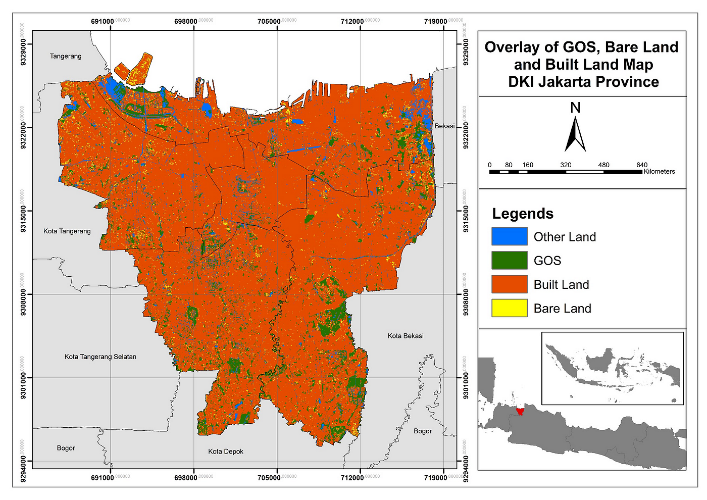 Peta Kota Gorontalo Satelit Kecamatan Dan Kelurahan 59 OFF