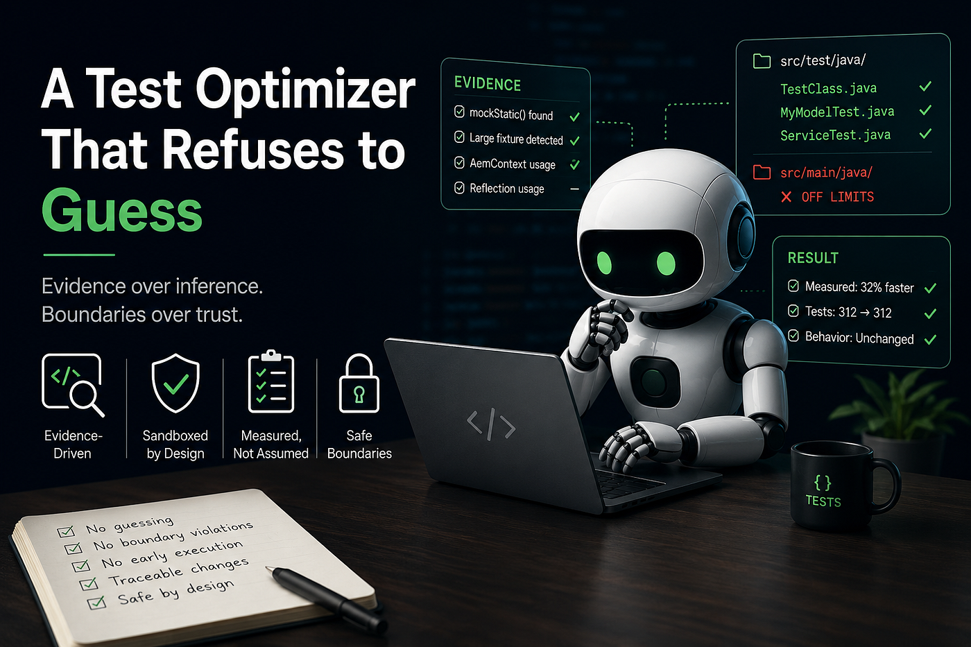 Building a Test Optimizer That Refuses to Guess