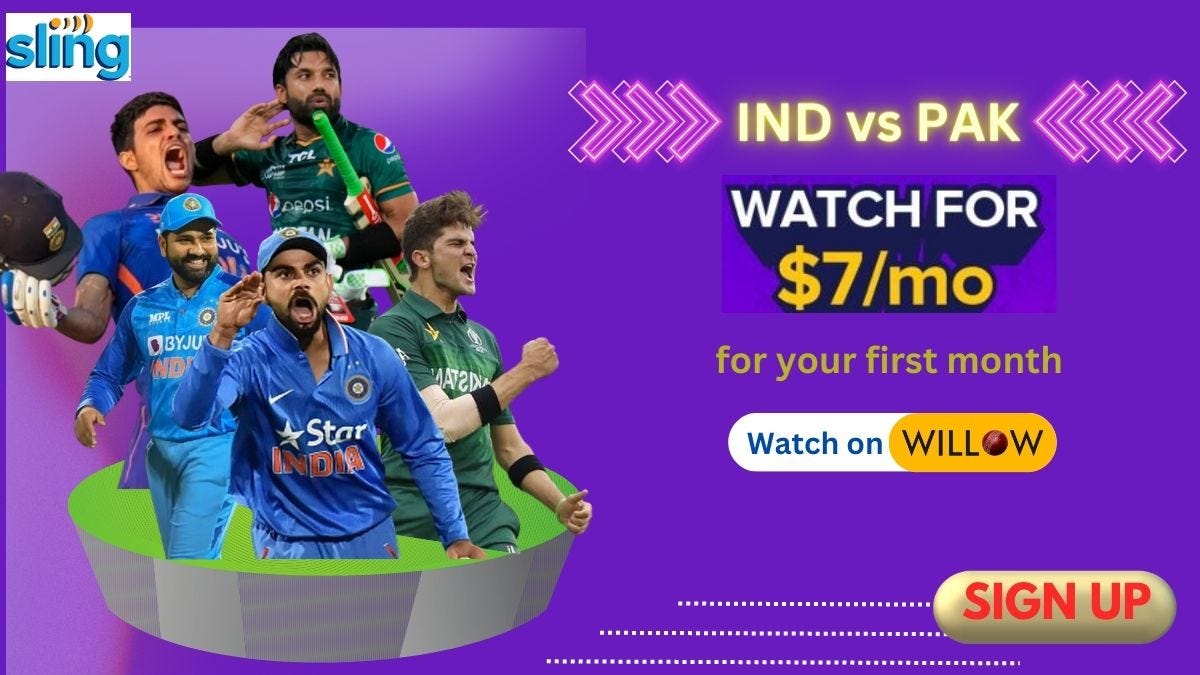 How to Watch India vs Pakistan Live in USA by Cricket Seeker Medium