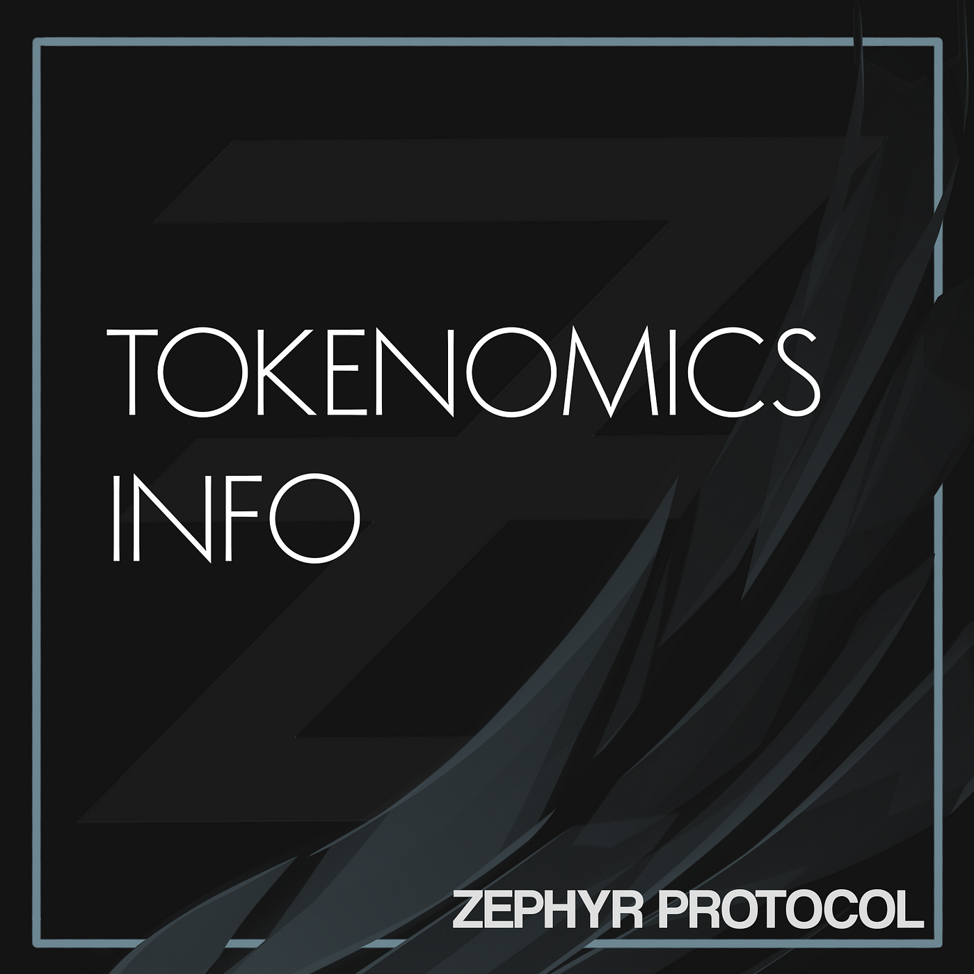 Zephyr Protocol — Tokenomics Information, by Zephyr Protocol